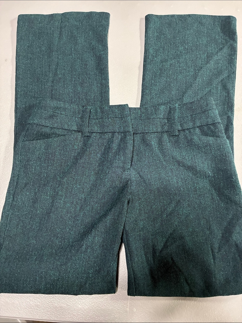 Tailored Women's Teal Dress Trousers